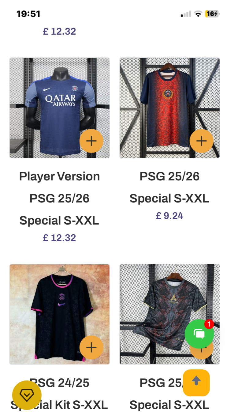 Standard Football Shirts Supplier