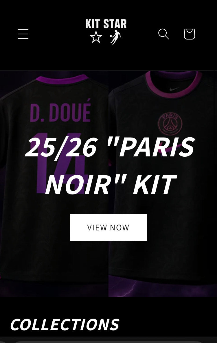 Already Built Football Shirt Reselling Website