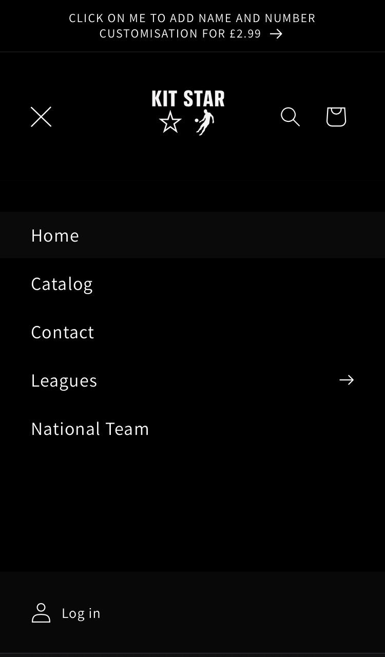 Already Built Football Shirt Reselling Website