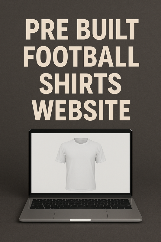 Already Built Football Shirt Reselling Website